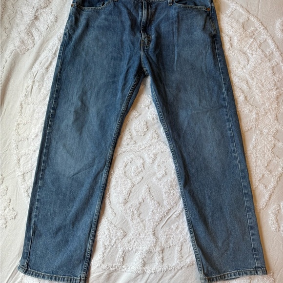 Levi's Men's Straight Leg Size 38x30 Blue Jeans - Picture 1 of 8